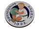 Antik K 
presents: 
Aluminia 
Child Welfare 
Plate 
1922