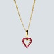 Antik 
Damgaard-
Lauritsen 
presents: 
A ruby 
necklace in 14k 
gold