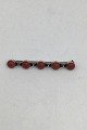Danam Antik 
presents: 
Hans 
Hansen Sterling 
Silver Brooch 
(Coral)