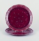L'Art presents: 
Wilhelm 
Kåge for 
Gustavsberg.
A pair of 
“Argenta” 
ceramic dishes.
