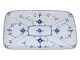 Antik K 
presents: 
Blue 
Traditional
Small square 
tray with 
pierced border 
21.2 cm.