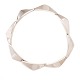 Aabenraa 
Antikvitetshandel 
presents: 
Hans 
Hansen 
sterlingsilver 
"Peak" 
bracelet. L: 
24cm