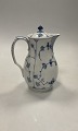 Danam Antik 
presents: 
Royal 
Copenhagen 
Musselmalet 
Riflet 
Chocolate Pot 
No. 30