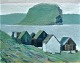 Pegasus – Kunst 
- Antik - 
Design 
presents: 
Hansen, 
Ole Vang (1924 
- 1997) 
Denmark: Motif 
from the Faroe 
Islands.
