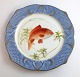 Lundin Antique 
presents: 
Royal 
Copenhagen. 
Fish set No.19. 
Model 3002. 
Diameter 22.5 
cm. Cyprinus 
auratus. ...