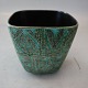 Klosterkælderen 
presents: 
RC Faience 
712-3213 Bowl 
11.5 x 11.5 cm 
green Nils 
Thorsson, Baca, 
Aluminia 
Aluminia 
