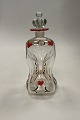 Danam Antik 
presents: 

Holmegaard 
Viol Kluk 
Carafe painted