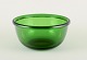 L'Art presents: 
Kaj 
Franck, Finnish 
glass artist.
Large ‘Luna’ 
bowl in green 
art glass.