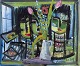 L'Art presents: 

Louis 
Zelig, Listed 
Swedish artist.
Oil on canvas.
Still life 
with flowers.
