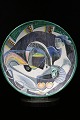 K&Co. presents: 
Large 
Swedish ceramic 
dish by Marian 
Zawadsky titled 
"Deform" from 
Tilgmans 
ceramics from 
1960...