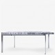 Roxy Klassik 
presents: 
Poul 
Kjærholm / E. 
Kold 
Christensen
PK 61 - Square 
coffee table 
with steel 
frame and ...
