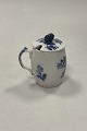 Danam Antik 
presents: 
Royal 
Copenhagen Blue 
Flower Braided 
Mustard Cup 
with lid No. 
8206