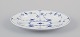 L'Art presents: 
Royal 
Copenhagen Blue 
Fluted Plain.
Oval dish.