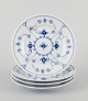 L'Art presents: 
Royal 
Copenhagen Blue 
Fluted Plain.
A set of four 
salad plates.