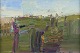 L'Art presents: 
Lars 
Bertle, Swedish 
artist.
Oil on canvas.
Abstract 
landscape from 
Fårö.