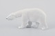 L'Art presents: 
Royal 
Copenhagen, 
walking polar 
bear figurine.
