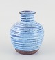 L'Art presents: 
Höganäs, 
Sweden. Large 
Art Nouveau 
vase with two 
ceramic 
handles.