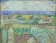 L'Art presents: 
Leo 
Thellefsen 
(1909 - 1997), 
oil on board. 
Modernist 
landscape.
