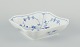 L'Art presents: 
Royal 
Copenhagen Blue 
Fluted Plain.
Square 
porcelain bowl.