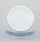 L'Art presents: 
Meissen, 
Germany. A set 
of five dinner 
plates.