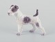 L'Art presents: 
Dahl 
Jensen, 
porcelain 
figurine of a 
fox terrier.