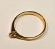 Pegasus – Kunst 
- Antik - 
Design 
presents: 
14 carat 
red gold ring 
with brilliant, 
20th century 
Denmark.
