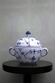 K&Co. presents: 
Royal 
Copenhagen, 
Blue Fluted 
Plain sugar 
bowl with lid 
and handle. 
RC# 1/244...
