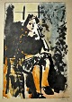 Pegasus – Kunst 
- Antik - 
Design 
presents: 

Kaare, 
Hans (1950 - ): 
Seated woman in 
a chair.