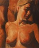 Dansk 
Kunstgalleri 
presents: 
"Composition 
with a nude 
woman" 
Beautiful 
classic oil 
painting. 
Without frame.