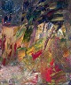 L'Art presents: 
Lars 
Bertle, listed 
Swedish 
painter.
Oil on board.
Abstract 
composition.