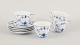L'Art presents: 
Royal 
Copenhagen Blue 
Fluted Plain.
A set of four 
coffee cups 
with saucers.