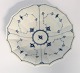 Lundin Antique 
presents: 
Royal 
Copenhagen. 
Blue Fluted, 
plain. Pickle 
dish. Model 
142. Diameter 
21 cm. (1 
quality)
