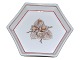 Antik K 
presents: 
Dagmar
Hexagonal dish 
13.2 cm. from 
before 1894
