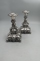 Danam Antik 
presents: 
Pair of 
Hugo Grun 
Silver 
Candlesticks 
from 1949