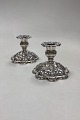 Danam Antik 
presents: 
Cohr ATLA 
Silver Plated 
Candle Holders, 
a pair