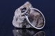 Antik Huset 
presents: 
Ladies' 
ring, 18 carat 
white gold, 
with blue 
sapphire and 
diamonds. Size 
54