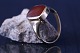 Antik Huset 
presents: 
Men's ring 
14 carat gold 
with carnelian, 
stamped Jo.K 
585., size 63