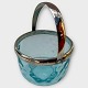 Moster Olga - 
Antik og Design 
presents: 
Candy's 
bowl
Light blue 
glass
metal handle
DKK 375