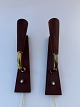 Moster Olga - 
Antik og Design 
presents: 
Teak lamps
2 pieces DKK 
350