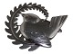Antik K 
presents: 
Georg 
Jensen silver
Brooch with 
bird on branch