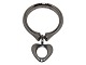 Antik K 
presents: 
Georg 
Jensen Silver
Ring with 
heart pendant - 
Size 53