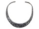 Antik K 
presents: 
Gustav 
Adolf S. silver
Brutalisme 
necklace in 
heavy quality 
from around 
1970