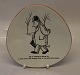 Klosterkælderen 
presents: 
Knabstrup 
triangular 
plate ca 16 cm 
Storm P: Theese 
sad days will 
once be "The 
good ...