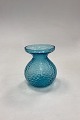 Danam Antik 
presents: 
Turquoise 
Blue Flower 
Bulb Vase 
Holmegaard / 
Kastrup /Fyens 
Glassworks