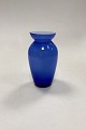 Danam Antik 
presents: 
Holmegaard 
Blue Opaque 
Glass Vase