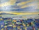 Osted Antik & 
Design 
presents: 
Painting 
On Canvas - 
Motif Torshavn 
- Zakarias 
Heinesen - 
Signed - 2021
