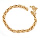 Aabenraa 
Antikvitetshandel 
presents: 
Ole 
Lynggaard 
Copenhagen 14kt 
gold 
"8"-bracelet. 
L: 18cm