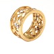 Aabenraa 
Antikvitetshandel 
presents: 
Ole 
Lynggaard 
Copenhagen 14kt 
gold ring with 
five diamonds. 
Width: 11mm. 
...