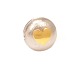 Aabenraa 
Antikvitetshandel 
presents: 
Ole 
Lynggaard 18kt 
whitegold heart 
clasp with two 
hearts. D: 11mm