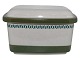 Antik K 
presents: 
Bing & 
Grondahl
Lidded butter 
box with green 
stripe